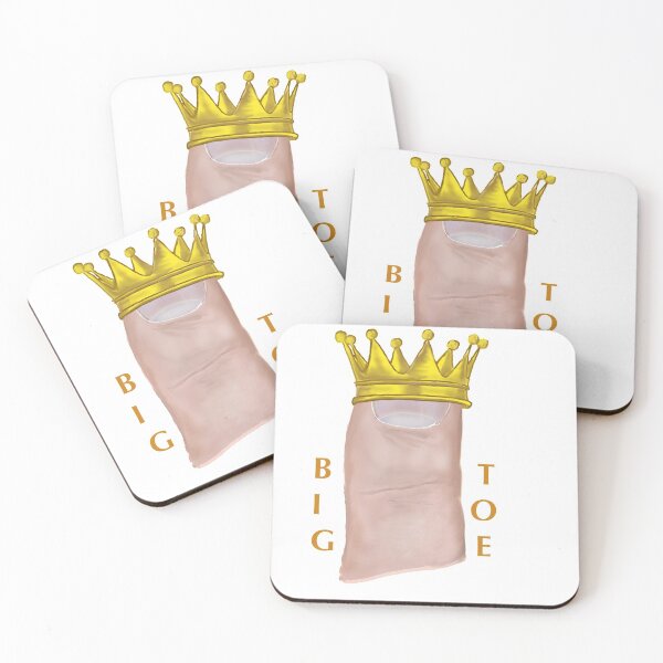 Item preview, Big Toe King of Toes! designed and sold by microgalleryart.