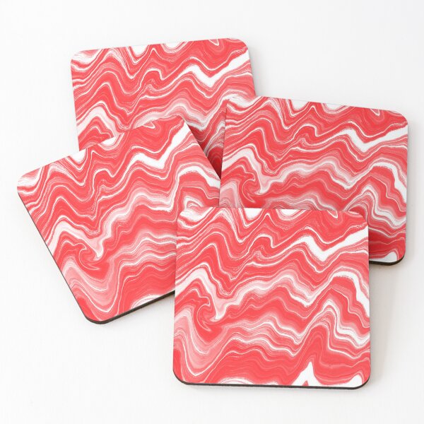 Item preview, Liquid Marble Abstract Candy Cane Psychedelic designed and sold by fashopera.