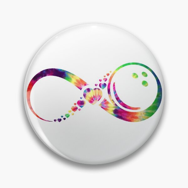 Item preview, Bowling Infinity tie dye designed and sold by loveislovestore.
