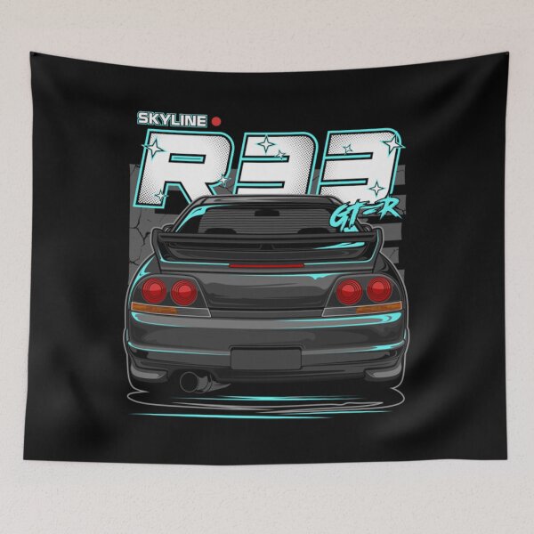 Item preview, Skyline Gtr R33 T-ShirtSkyline GTR R33  designed and sold by CooDide.