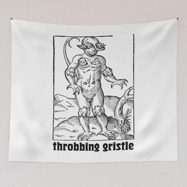 Aperçu de l'œuvre T-shirt Throbbing GristleThrobbing Gristle _ Punk Industrial Design créée et vendue par CooDide.