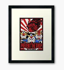 Prevent the Drop Framed Print