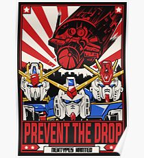 Prevent the Drop Poster