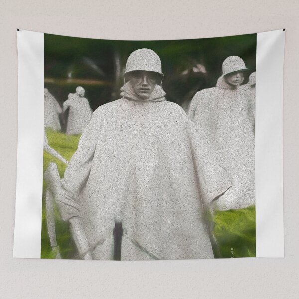 Item preview, Soldier from the Korean War Memorial, Washington DC designed and sold by Marlene Watson-Hall.