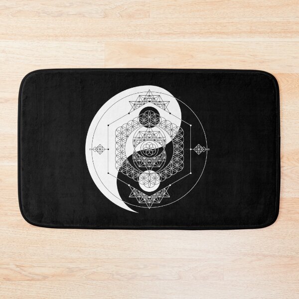 Item preview, Sacred Geometry Yin Yang Mandala designed and sold by whosedream.