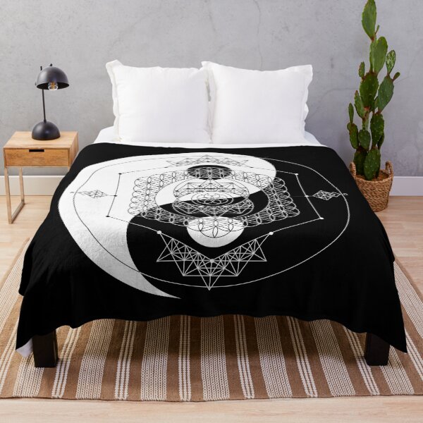 Item preview, Sacred Geometry Yin Yang Mandala designed and sold by whosedream.