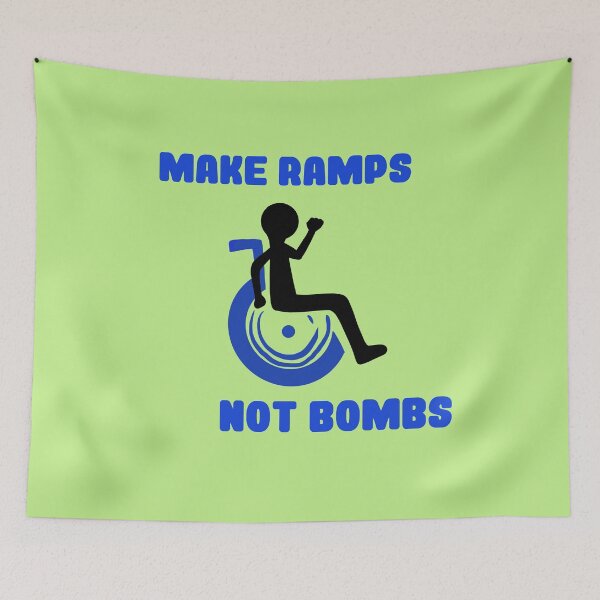 Item preview, Make Ramps Not Bombs designed and sold by EmyBeeDesigns.