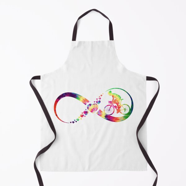 Artikelvorschau, Radfahren Infinity Batik entworfen und verkauft von loveislovestore.