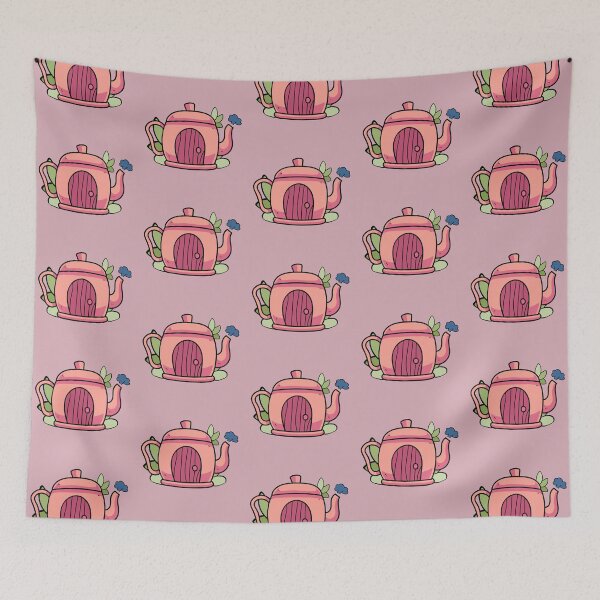 Item preview, Teapot House for Fairies  designed and sold by InspiredPamjoy.