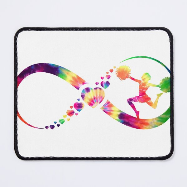 Item preview, Cheerleading Infinity tie dye designed and sold by loveislovestore.