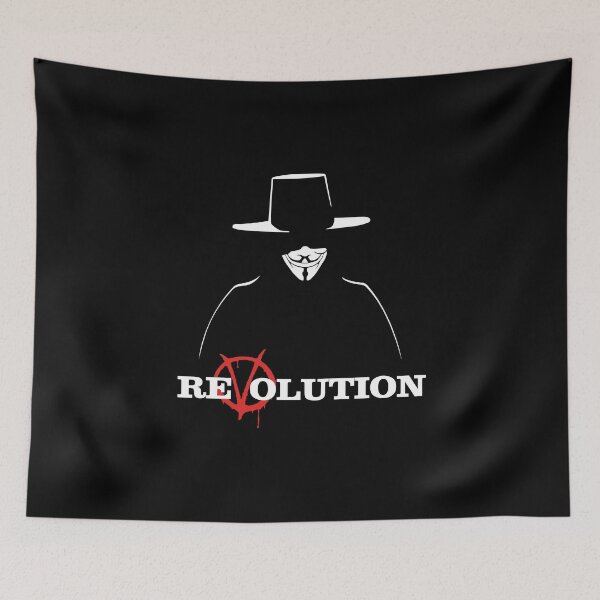 Artikelvorschau, V wie Vendetta-Revolution entworfen und verkauft von SugarOP.
