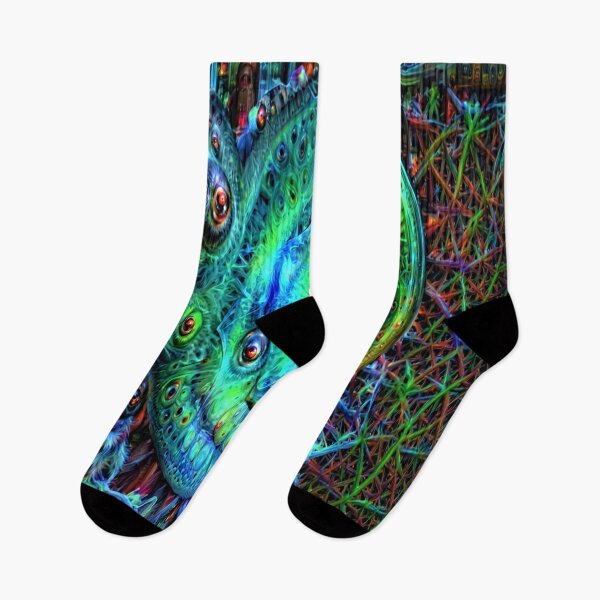 Item preview, trippy unusual rainbow pattern designed and sold by BelAnnGrey.
