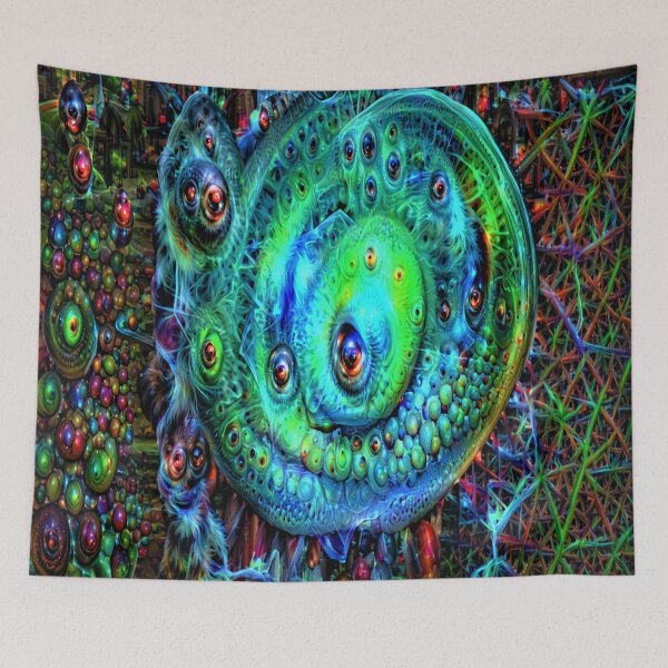 Item preview, trippy unusual rainbow pattern designed and sold by BelAnnGrey.