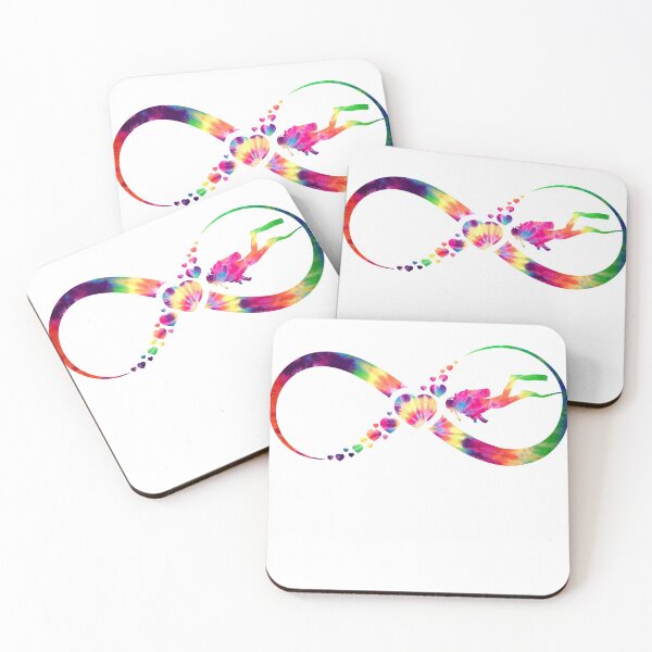 Item preview, Diving Infinity tie dye designed and sold by loveislovestore.