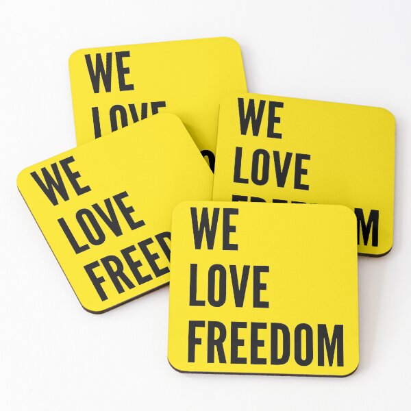Item preview, We love freedom  designed and sold by Coczzi.