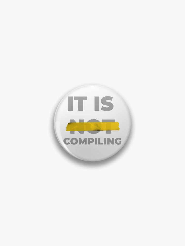Thumbnail 1 of 3, Pin, Computer Geek Compiling designed and sold by ComputerGeeksTs.
