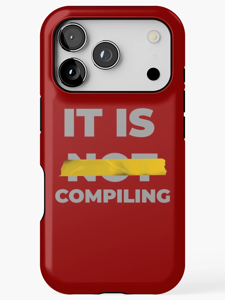 Thumbnail 1 of 4, iPhone Case, Computer Geek Compiling designed and sold by ComputerGeeksTs.