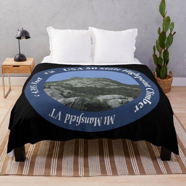 Item preview, Mt Mansfield VT 26 of 50 States Highpoint Climbers  designed and sold by janraydesigns.