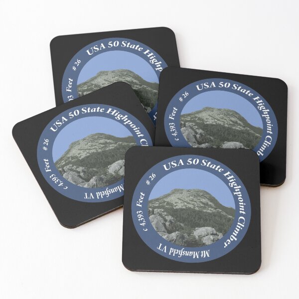 Item preview, Mt Mansfield VT 26 of 50 States Highpoint Climbers  designed and sold by janraydesigns.