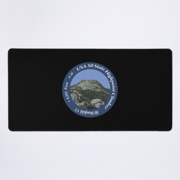 Item preview, Mt Mansfield VT 26 of 50 States Highpoint Climbers designed and sold by janraydesigns.