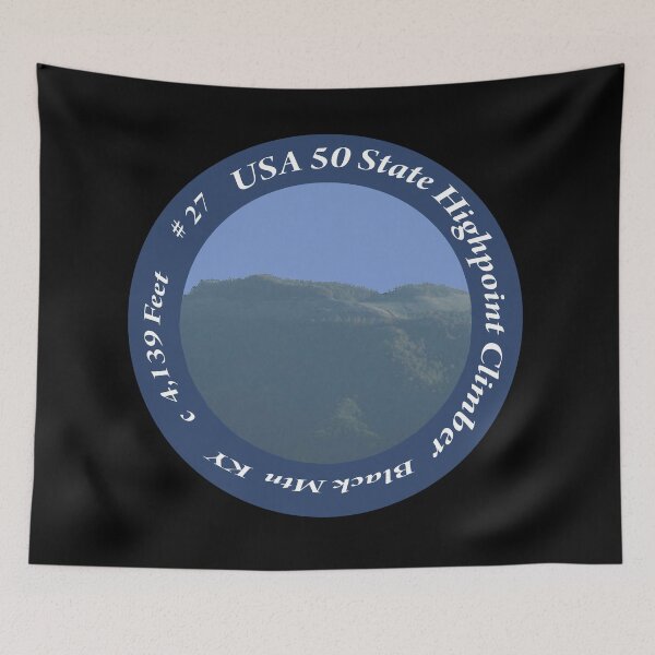 Item preview, Black Mountain KY 27 of 50 States Highpoint Climbers  designed and sold by janraydesigns.