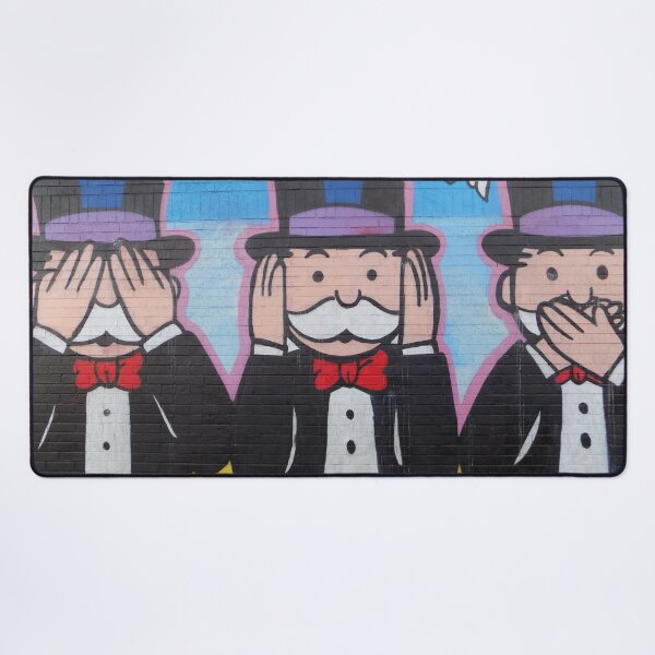 Item preview, Monopoly Money 3 Wise Monkeys Graffiti Streetart - See no evil, Hear no evil, Speak no evil designed and sold by IMPHives.