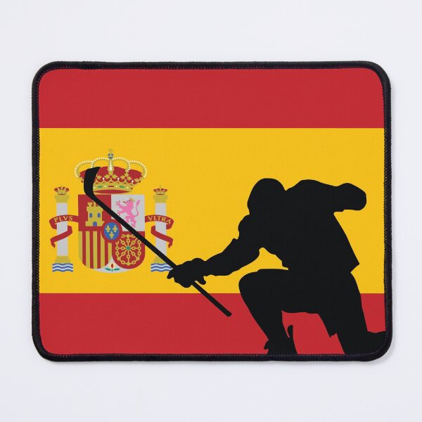 Item preview, Spanish Ice Hockey Silhouette Celebration  designed and sold by CanvasTee.