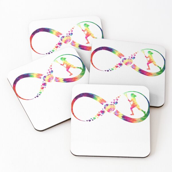 Item preview, Lacrosse Infinity tie dye designed and sold by loveislovestore.