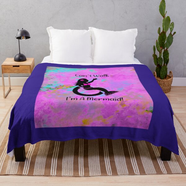 Item preview, Wheelchair Mermaid with Background designed and sold by EmyBeeDesigns.