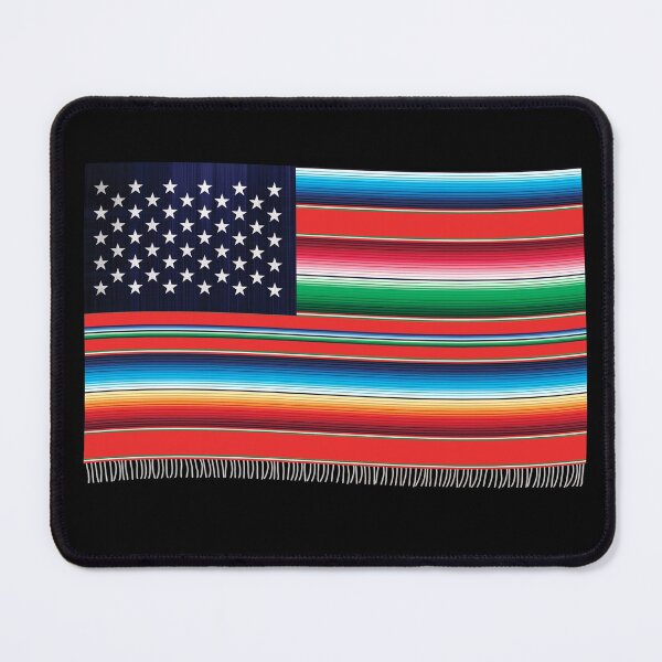 Item preview, American Serape Blanket Flag designed and sold by PrintedGifts.