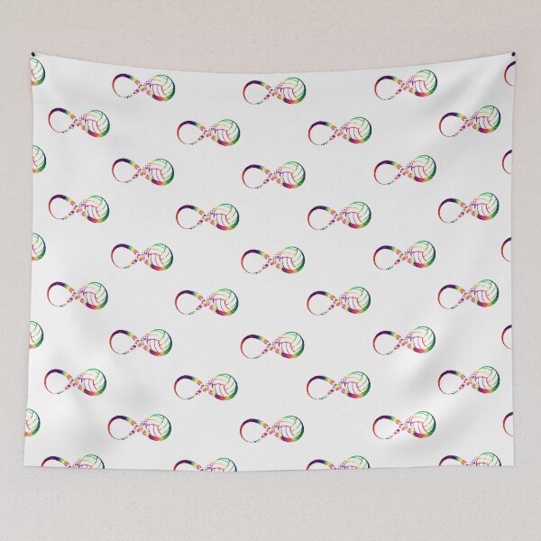Item preview, Netball Infinity tie dye designed and sold by loveislovestore.