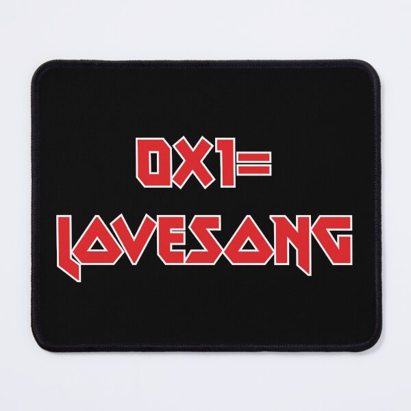 Item preview, TXT 0x1 lovesong heavy metal text designed and sold by Morcawork.