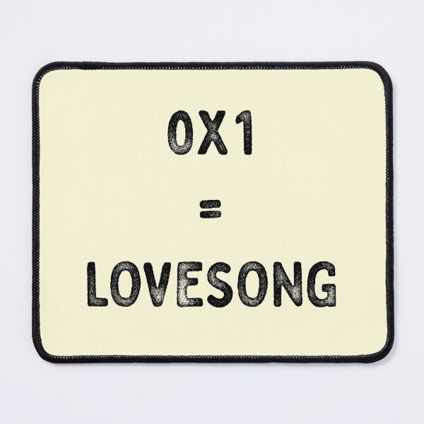 Item preview, TXT 0X1 lovesong text grunge designed and sold by Morcawork.