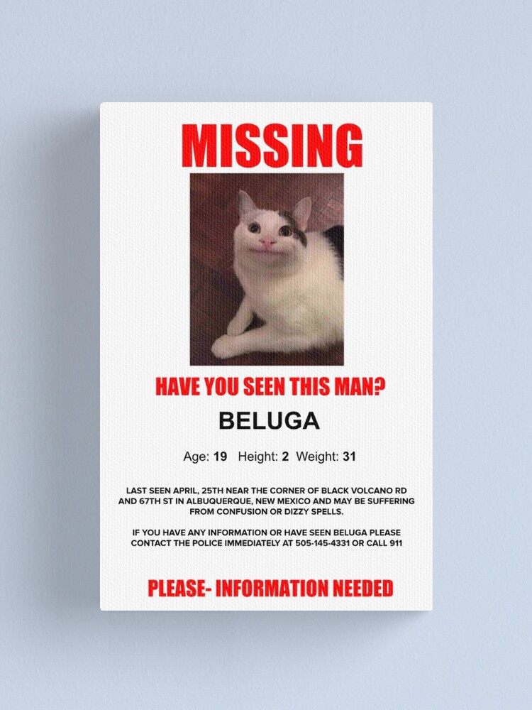 Beluga Missing Poster | Poster