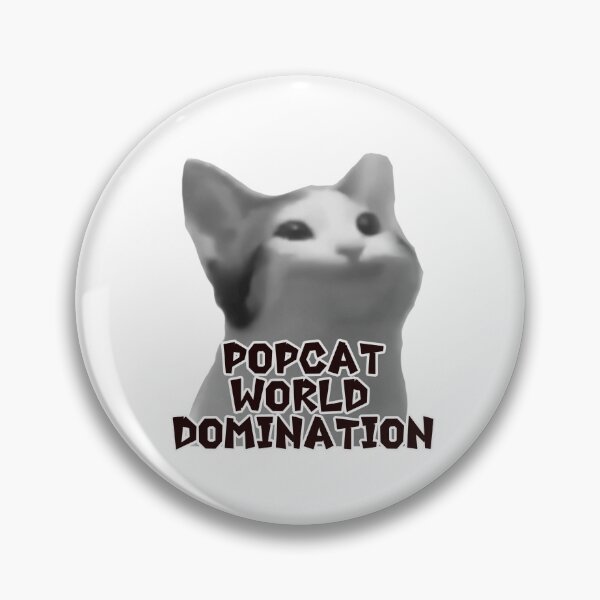 Item preview, Popcat world domination black and white designed and sold by TwaN97.