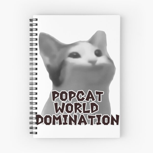 Item preview, Popcat world domination black and white designed and sold by TwaN97.