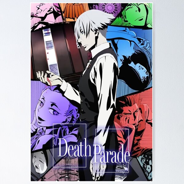 Decim manga longa t camisa decim quindecim anime arte bartender death  parade death parade decim legal olho terno gravata borboleta - AliExpress