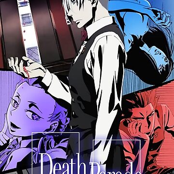 158436 Death Parade Soul Decim Chiyuki Fight Anime Wall Print Poster