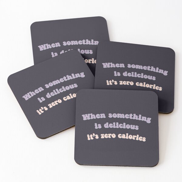 Item preview, When something is delicious it's zero calories - BTS Jin designed and sold by Morcawork.