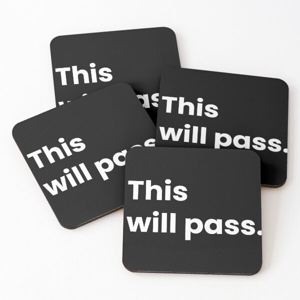 Item preview, This will pass. | Stickers  designed and sold by umorshofi.