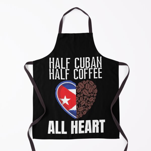 Item preview, Half Cuban, half coffee - all heart! Patria Y Vida Cuba. Viva Cuba Libre! designed and sold by HROC.