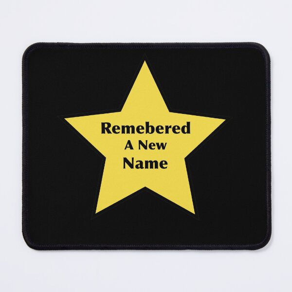 Item preview, Remembered a New Name - Funny Adulting Award designed and sold by NadyaCC.