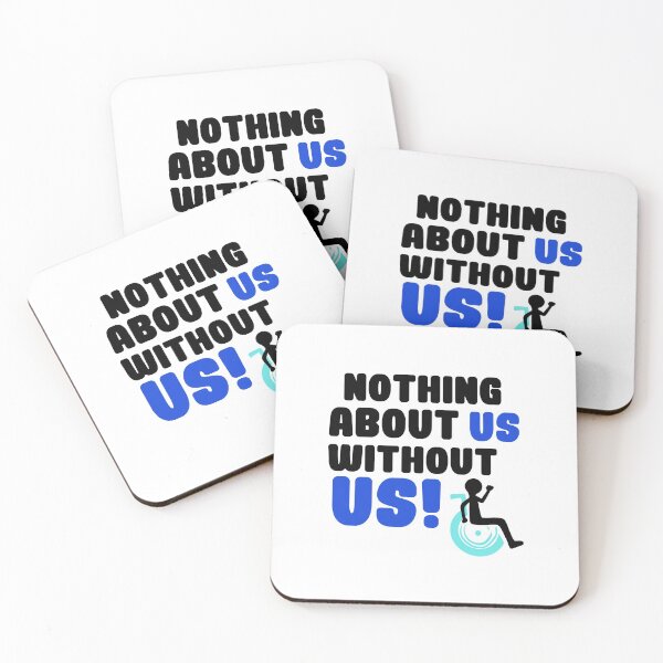 Item preview, Nothing About Us Without Us designed and sold by EmyBeeDesigns.