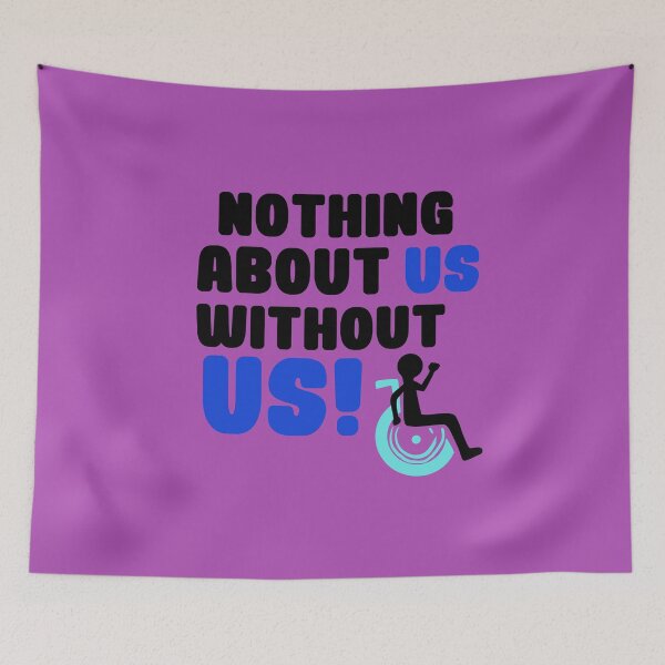 Item preview, Nothing About Us Without Us designed and sold by EmyBeeDesigns.