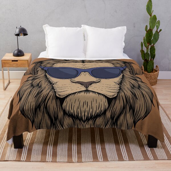 Item preview, Chill Lion listening to Music designed and sold by OutofFocusShop.
