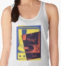 Vintage Turntable Stereo Women's Tank Top