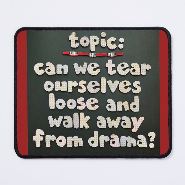 Item preview, Topic: Away From Drama designed and sold by prunellaparsnip.