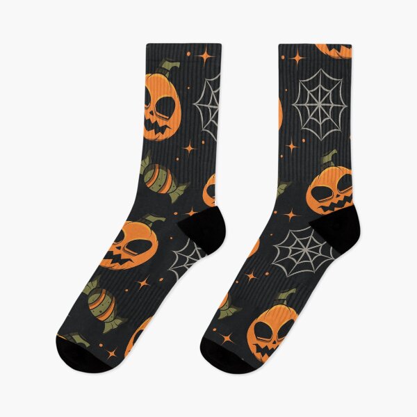 Item preview, Halloween Pumpkin Pattern designed and sold by EVERTEESLOVER.