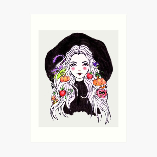 Witches Essentials Art Print