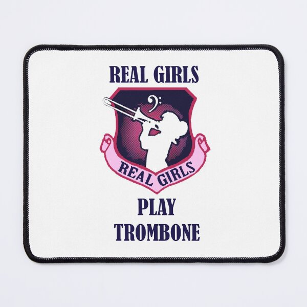 Item preview, Real Girls Play Trombone designed and sold by Havocgirl.
